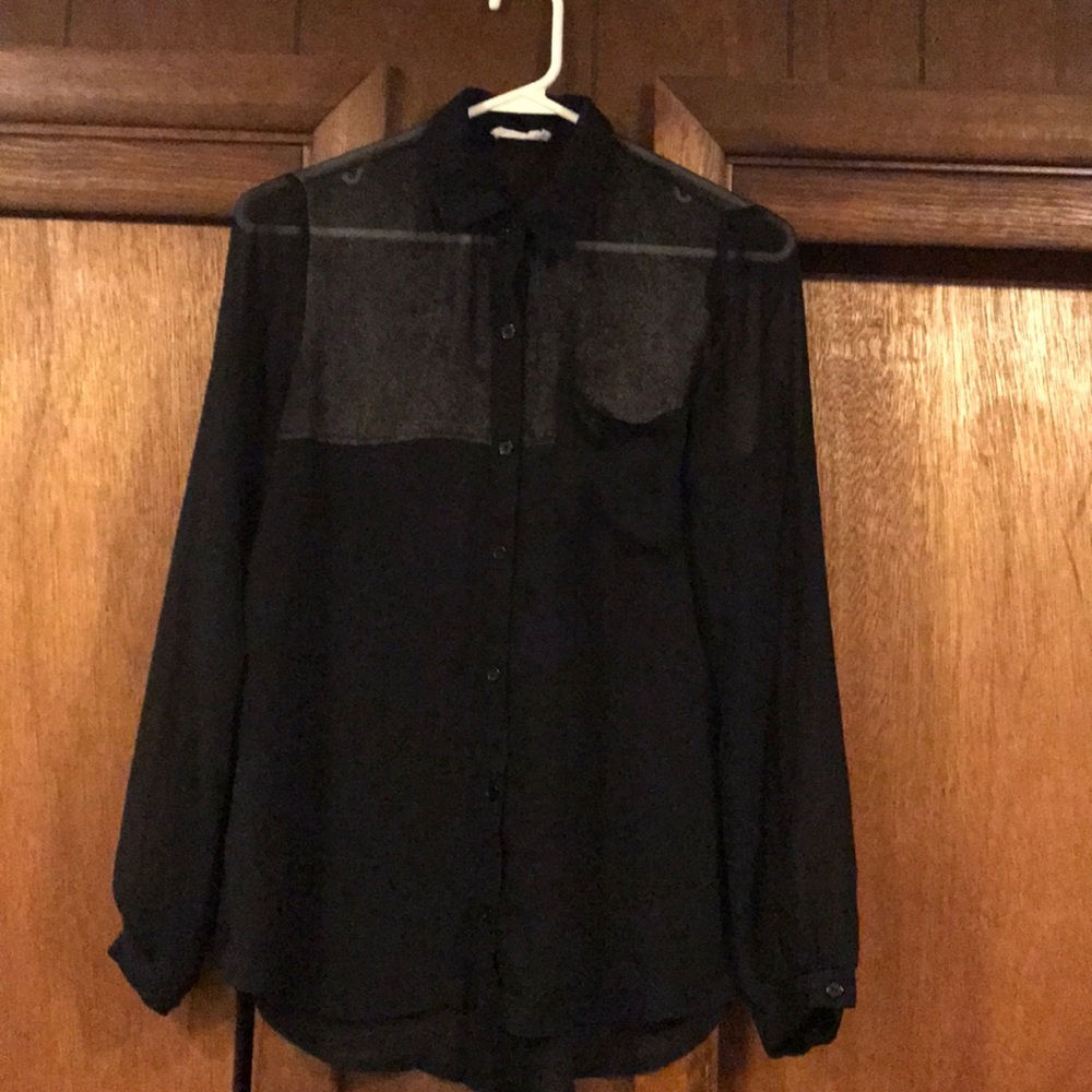 Lush collared blouse
